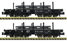 Fleischmann 845607 - N - 2-tlg. Schwerlastwagen-Set SSy Brammen, ÖBB, Ep. III